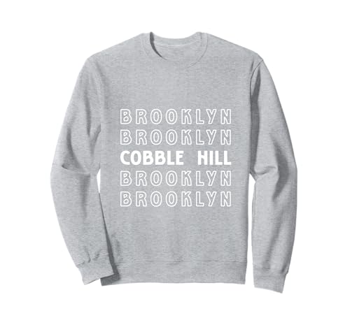 Cobble Hill Brooklyn Retro Thank You Kinder Männer Frauen Geschenk Sweatshirt von NYC Borough Pride Products