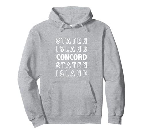 Concord Staten Island Retro Dankeschön Kinder Männer Frauen Geschenk Pullover Hoodie von NYC Borough Pride Products