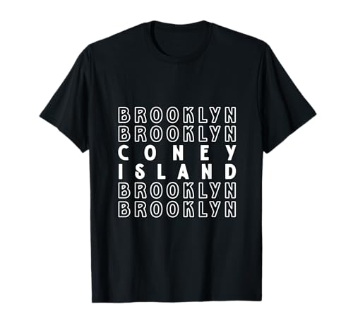 Coney Island Brooklyn Thank You Kinder Männer Frauen Geschenk T-Shirt Coney Island Brooklyn Thank You Kinder Männer Frauen Geschenk T-Shirt von NYC Borough Pride Products