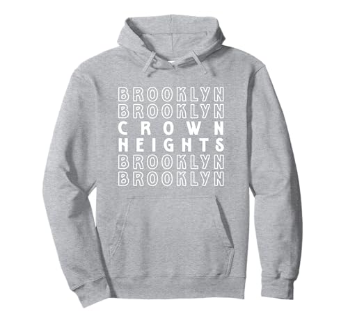 Crown Heights Brooklyn Retro Thank You Kinder Männer Frauen Geschenk Pullover Hoodie von NYC Borough Pride Products