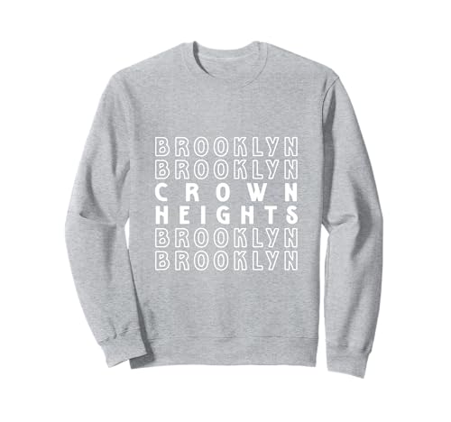 Crown Heights Brooklyn Retro Thank You Kinder Männer Frauen Geschenk Sweatshirt von NYC Borough Pride Products