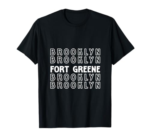 Fort Greene Brooklyn NYC Geeignet für Männer und Frauen. T-Shirt Fort Greene Brooklyn NYC Geeignet für Männer und Frauen. T-Shirt von NYC Borough Pride Products