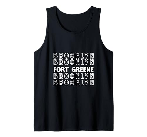 Fort Greene Brooklyn NYC Geeignet für Männer und Frauen. Tank Top Fort Greene Brooklyn NYC Geeignet für Männer und Frauen. Tank Top von NYC Borough Pride Products