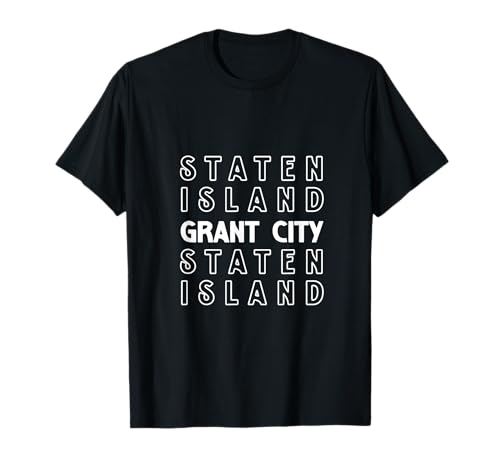 Grant City Staten Island NYC geeignet für Männer und Frauen. T-Shirt von NYC Borough Pride Products