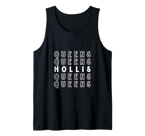 Hollis Queens NYC Geeignet für Männer und Frauen. Tank Top Hollis Queens NYC Geeignet für Männer und Frauen. Tank Top von NYC Borough Pride Products