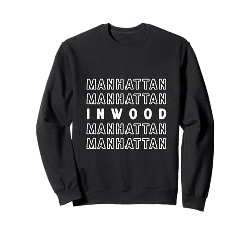 Inwood Manhattan NYC Geeignet für Männer und Frauen. Sweatshirt von NYC Borough Pride Products