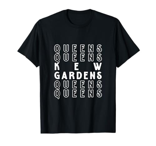 Kew Gardens Queens NYC Geeignet für Männer und Frauen. T-Shirt von NYC Borough Pride Products