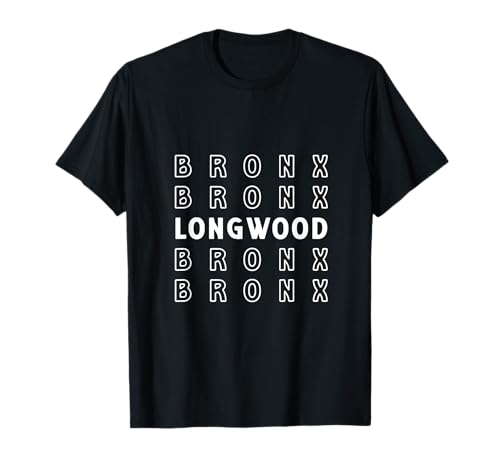 Longwood Bronx NYC geeignet für Männer und Frauen. T-Shirt Longwood Bronx NYC geeignet für Männer und Frauen. T-Shirt von NYC Borough Pride Products