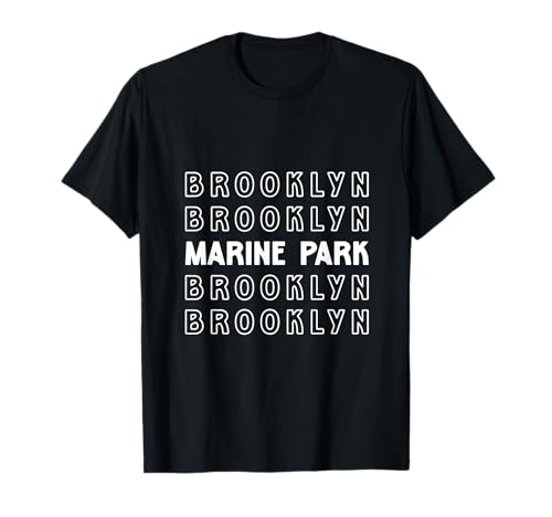 Marine Park Brooklyn NYC geeignet für Männer und Frauen. T-Shirt Marine Park Brooklyn NYC geeignet für Männer und Frauen. T-Shirt von NYC Borough Pride Products