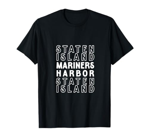 Mariners Harbor Staten Island NYC geeignet für Männer und Frauen. T-Shirt Mariners Harbor Staten Island NYC geeignet für Männer und Frauen. T-Shirt von NYC Borough Pride Products
