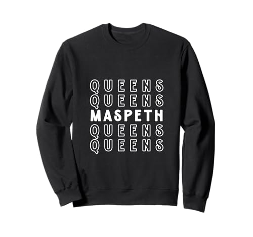 Maspeth Queens NYC Geeignet für Männer und Frauen. Sweatshirt von NYC Borough Pride Products