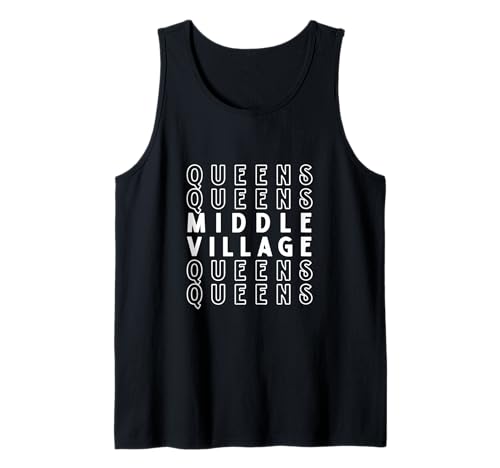 Middle Village Queens NYC Geeignet für Männer und Frauen. Tank Top Middle Village Queens NYC Geeignet für Männer und Frauen. Tank Top von NYC Borough Pride Products