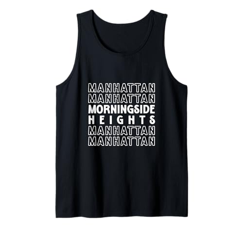 Morningside Heights NYC Geeignet für Männer und Frauen. Tank Top Morningside Heights NYC Geeignet für Männer und Frauen. Tank Top von NYC Borough Pride Products