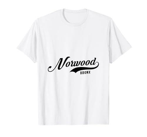 Norwood Bronx NYC für Männer und Frauen. T-Shirt Norwood Bronx NYC für Männer und Frauen. T-Shirt von NYC Borough Pride Products