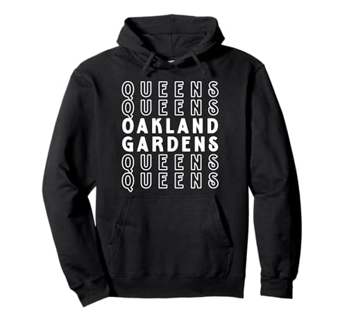 Oakland Gardens Queens NYC Geeignet für Männer und Frauen. Pullover Hoodie Oakland Gardens Queens NYC Geeignet für Männer und Frauen. Pullover Hoodie von NYC Borough Pride Products