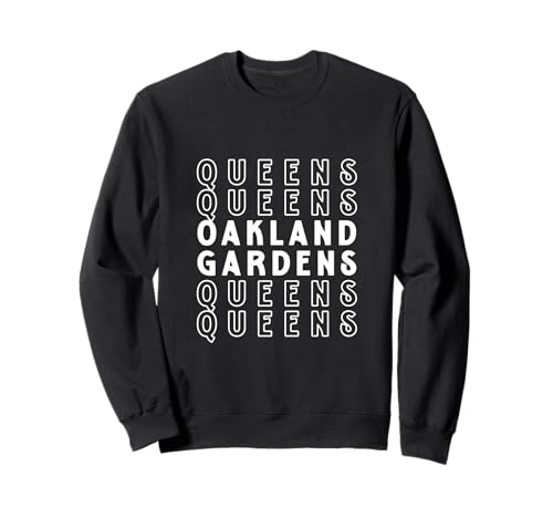Oakland Gardens Queens NYC Geeignet für Männer und Frauen. Sweatshirt Oakland Gardens Queens NYC Geeignet für Männer und Frauen. Sweatshirt von NYC Borough Pride Products