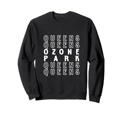 Ozone Park Queens NYC geeignet für Männer und Frauen. Sweatshirt von NYC Borough Pride Products