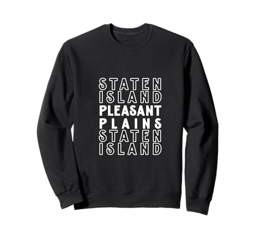 Pleasant Plains Staten Island NYC geeignet für Männer und Frauen. Sweatshirt Pleasant Plains Staten Island NYC geeignet für Männer und Frauen. Sweatshirt von NYC Borough Pride Products