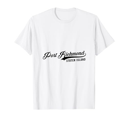 Port Richmond Staten Island NYC für Männer und Frauen. T-Shirt Port Richmond Staten Island NYC für Männer und Frauen. T-Shirt von NYC Borough Pride Products