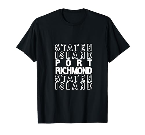 Port Richmond Staten Island NYC geeignet für Männer und Frauen. T-Shirt Port Richmond Staten Island NYC geeignet für Männer und Frauen. T-Shirt von NYC Borough Pride Products