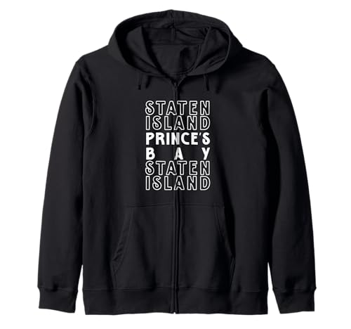 Prince Bay Staten Island NYC geeignet für Männer und Frauen. Kapuzenjacke von NYC Borough Pride Products
