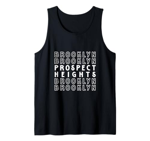 Prospect Heights Brooklyn NYC geeignet für Männer und Frauen. Tank Top von NYC Borough Pride Products