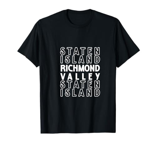 Richmond Valley Staten Island NYC Geeignet für Männer und Frauen. T-Shirt Richmond Valley Staten Island NYC Geeignet für Männer und Frauen. T-Shirt von NYC Borough Pride Products