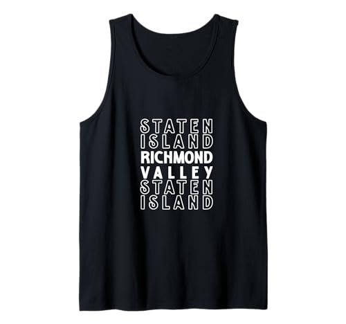 Richmond Valley Staten Island NYC Geeignet für Männer und Frauen. Tank Top Richmond Valley Staten Island NYC Geeignet für Männer und Frauen. Tank Top von NYC Borough Pride Products
