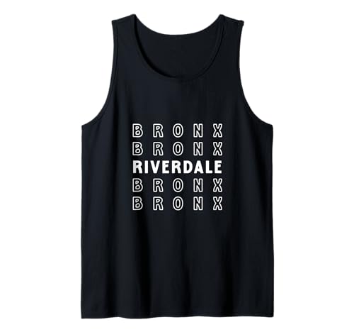 Riverdale Bronx NYC Geeignet für Männer und Frauen. Tank Top Riverdale Bronx NYC Geeignet für Männer und Frauen. Tank Top von NYC Borough Pride Products