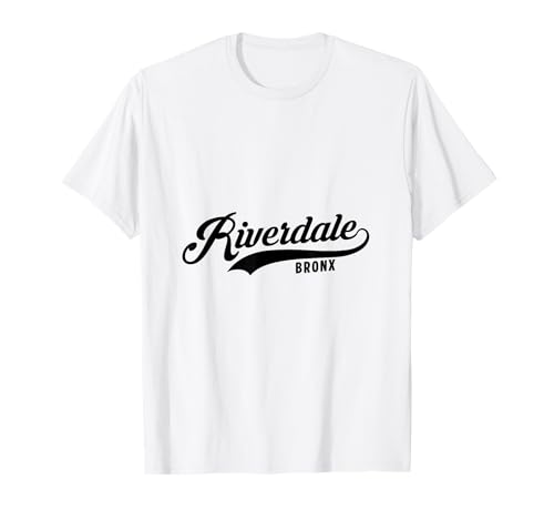 Riverdale Bronx NYC für Männer und Frauen. T-Shirt Riverdale Bronx NYC für Männer und Frauen. T-Shirt von NYC Borough Pride Products