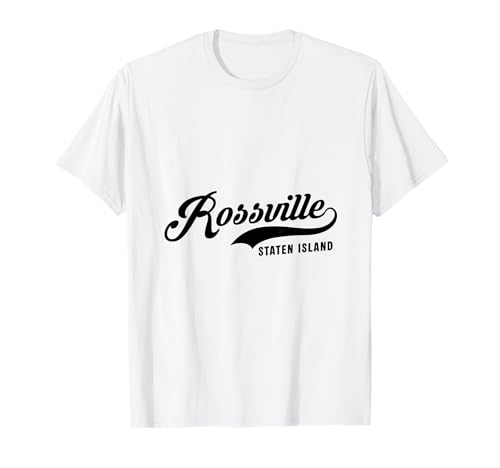 Rossville Staten Island NYC für Männer und Frauen. T-Shirt von NYC Borough Pride Products