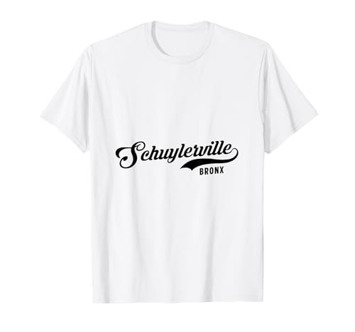 Schuylerville Bronx NYC für Männer und Frauen. T-Shirt Schuylerville Bronx NYC für Männer und Frauen. T-Shirt von NYC Borough Pride Products