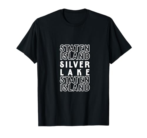 Silver Lake Staten Island NYC geeignet für Männer und Frauen. T-Shirt Silver Lake Staten Island NYC geeignet für Männer und Frauen. T-Shirt von NYC Borough Pride Products