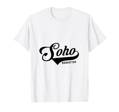 Soho Manhattan NYC für Herren und Damen. T-Shirt Soho Manhattan NYC für Herren und Damen. T-Shirt von NYC Borough Pride Products