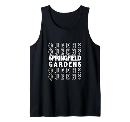 Springfield Gardens Queens NYC geeignet für Männer und Frauen. Tank Top Springfield Gardens Queens NYC geeignet für Männer und Frauen. Tank Top von NYC Borough Pride Products