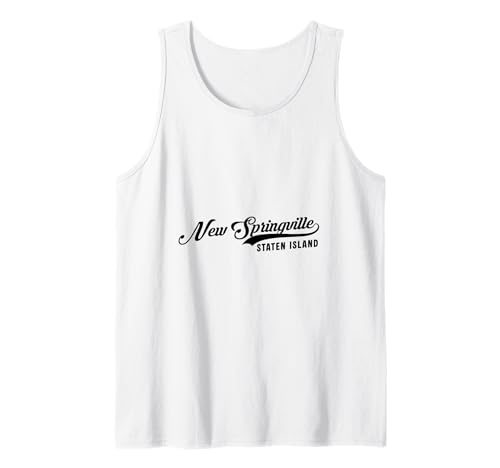 Springville Staten Island NYC für Männer und Frauen. Tank Top Springville Staten Island NYC für Männer und Frauen. Tank Top von NYC Borough Pride Products