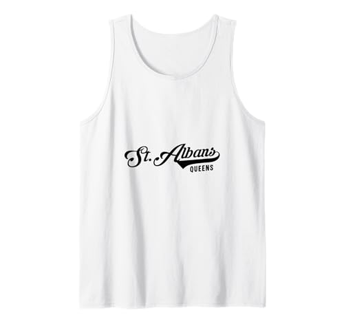 St Albans Queens NYC für Männer und Frauen. Tank Top St Albans Queens NYC für Männer und Frauen. Tank Top von NYC Borough Pride Products