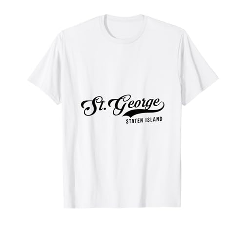 St George Staten Island NYC für Männer und Frauen. T-Shirt von NYC Borough Pride Products