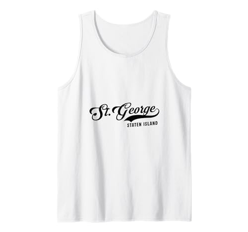 St George Staten Island NYC für Männer und Frauen. Tank Top St George Staten Island NYC für Männer und Frauen. Tank Top von NYC Borough Pride Products