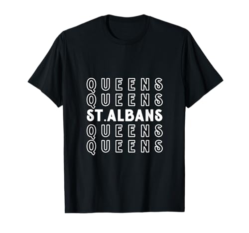 St.Albans Queens NYC geeignet für Männer und Frauen. T-Shirt St.Albans Queens NYC geeignet für Männer und Frauen. T-Shirt von NYC Borough Pride Products