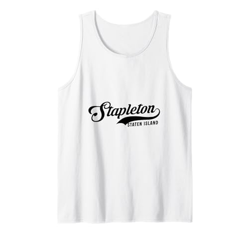Stapleton Staten Island NYC für Männer und Frauen. Tank Top Stapleton Staten Island NYC für Männer und Frauen. Tank Top von NYC Borough Pride Products