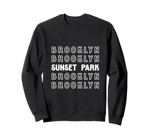 Sunset Park Brooklyn NYC Geeignet für Männer und Frauen. Sweatshirt von NYC Borough Pride Products
