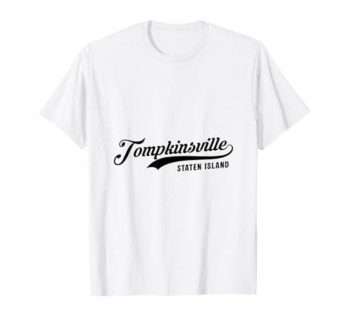 Tompkinsville Staten Island NYC für Männer und Frauen. T-Shirt Tompkinsville Staten Island NYC für Männer und Frauen. T-Shirt von NYC Borough Pride Products
