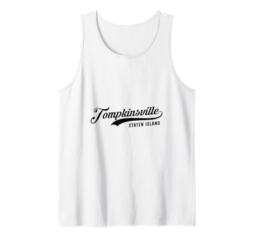 Tompkinsville Staten Island NYC für Männer und Frauen. Tank Top Tompkinsville Staten Island NYC für Männer und Frauen. Tank Top von NYC Borough Pride Products