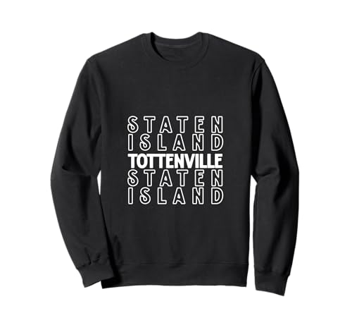 Tottenville Staten Island NYC geeignet für Männer und Frauen. Sweatshirt Tottenville Staten Island NYC geeignet für Männer und Frauen. Sweatshirt von NYC Borough Pride Products