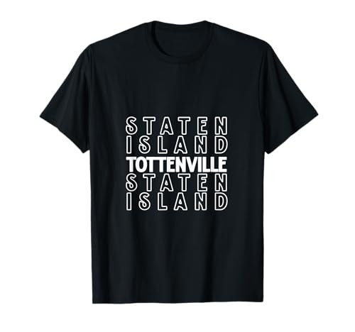 Tottenville Staten Island NYC geeignet für Männer und Frauen. T-Shirt Tottenville Staten Island NYC geeignet für Männer und Frauen. T-Shirt von NYC Borough Pride Products