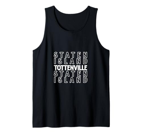 Tottenville Staten Island NYC geeignet für Männer und Frauen. Tank Top Tottenville Staten Island NYC geeignet für Männer und Frauen. Tank Top von NYC Borough Pride Products
