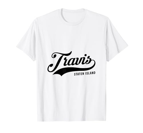 Travis Staten Island NYC für Männer und Frauen. T-Shirt Travis Staten Island NYC für Männer und Frauen. T-Shirt von NYC Borough Pride Products