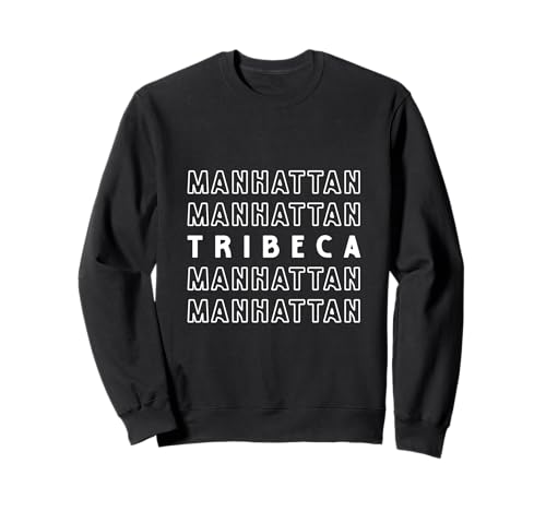 Tribeca Manhattan NYC Geeignet für Männer und Frauen. Sweatshirt von NYC Borough Pride Products