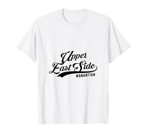 Upper East Side Manhattan NYC für Herren und Damen. T-Shirt von NYC Borough Pride Products